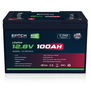 Epoch Lithium Battery 12V 100Ah Eco Series LiFePO4