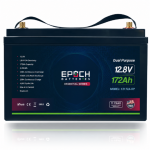 Epoch Lithium Battery 12V 172Ah Dual Purpose Cranking & Deep Cycle LiFePO4