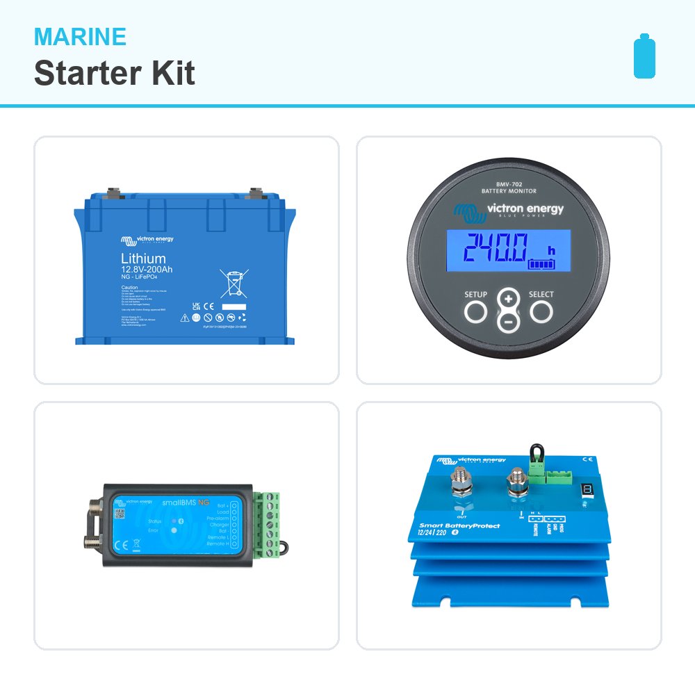 Marine Starter Kit and its parts
