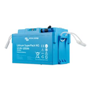 Victron Lithium SuperPack NG 12.8V 100Ah – angle view